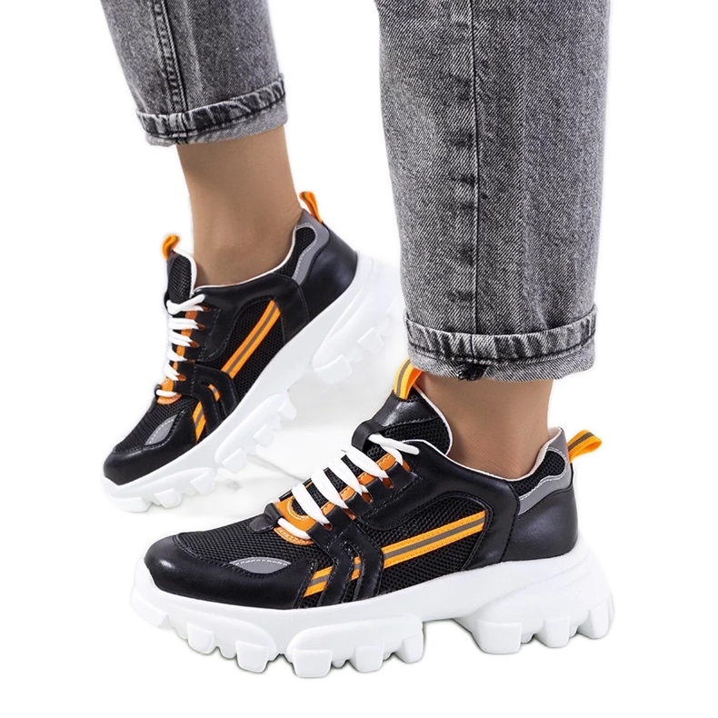 D/GMR Black women's Bernier sneakers 2 D/GMR Black women's Bernier sneakers 2