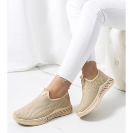 D/GMR Beige sports sneakers Alida 2