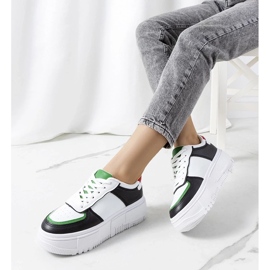 D/GMR Black Mandib women's sneakers white 1