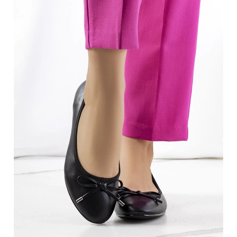D/GMR Bitsi black ballerinas 1