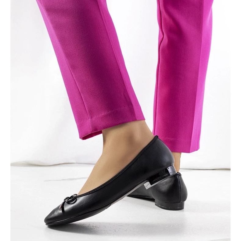 D/GMR Bitsi black ballerinas 2