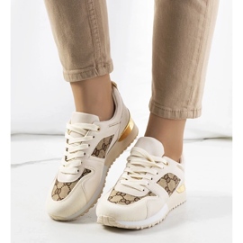 D/GMR Beige sneakers from Malrton 2