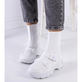 D/GMR White saker sneakers 1