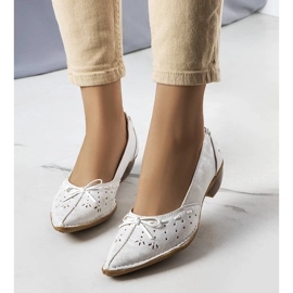 D/GMR Glazko white ballerinas 1