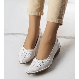 D/GMR Glazko white ballerinas 2