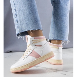 D/GMR Pink high-top sneakers from Robin 1