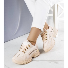 D/GMR Mindy beige sneakers 2