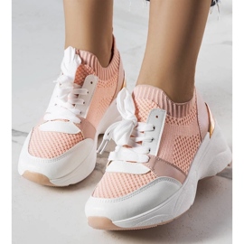 D/GMR Pink wedge sneakers from Ann 2