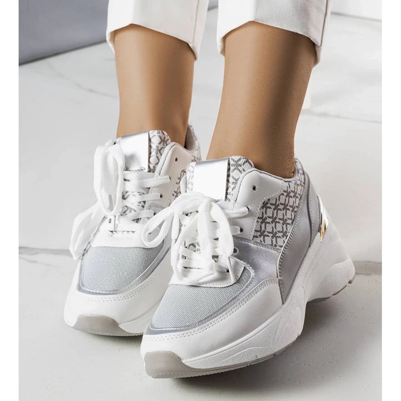 D/GMR Gray sneakers decorated with the Lora monogram grey 2