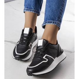 D/GMR Black platform sneakers from Blanche 2