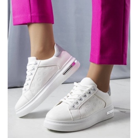 D/GMR White high-soled sneakers from Tasha grey 2