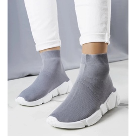 D/GMR Gray high sneakers from William grey 1