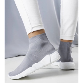 D/GMR Gray high sneakers from William grey 2