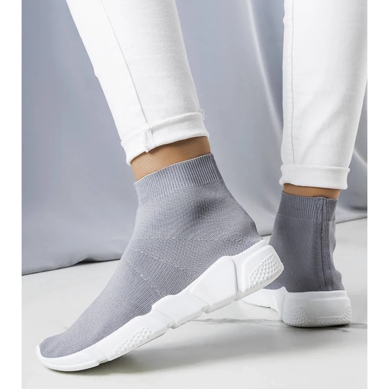 D/GMR Gray high sneakers from William grey 2