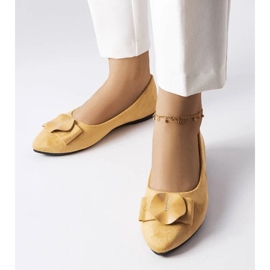 D/GMR Beige ballerinas decorated with Rémy rhinestones 2