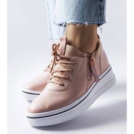 D/GMR Pink low wedge sneakers from Mathieu 2