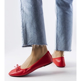 D/GMR Red ballerinas with a bow from Vaillancour 2