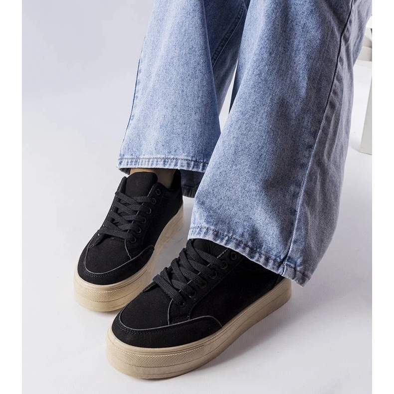 D/GMR Black sneakers on the Amathymes platform 2