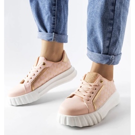 D/GMR Pink platform sneakers from Giuseppe 1