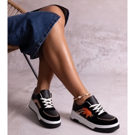 D/GMR Black eco suede sneakers from Kollins 2 D/GMR Black eco suede sneakers from Kollins 2