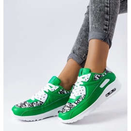 D/GMR Brattiro green sports sneakers 2