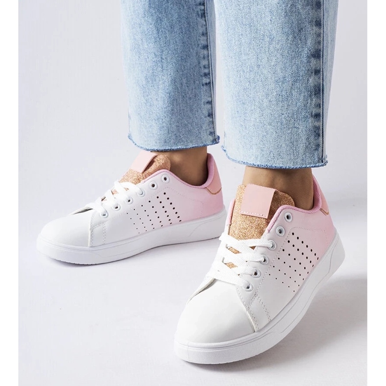 D/GMR Gordon ombre effect sneakers white 1