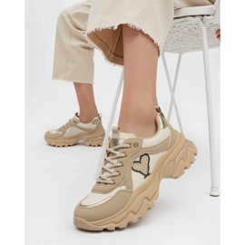 Women's Sneakers Solara Khaki beige 2