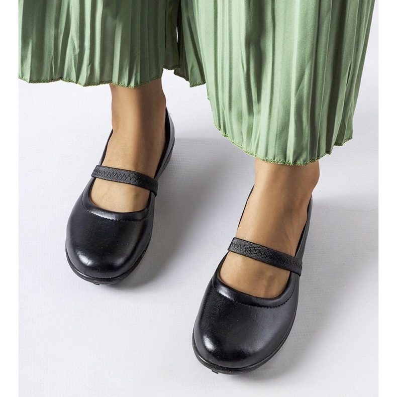 D/GMR Black Oakland ballet flats 2