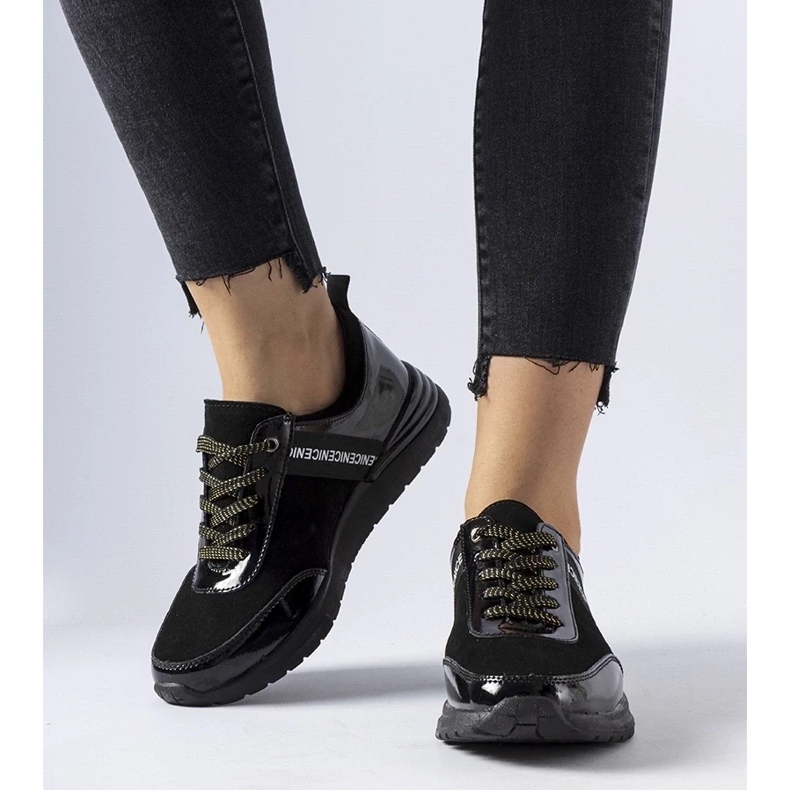 D/GMR Black leather Castelfidardo sneakers 2 D/GMR Black leather Castelfidardo sneakers 2