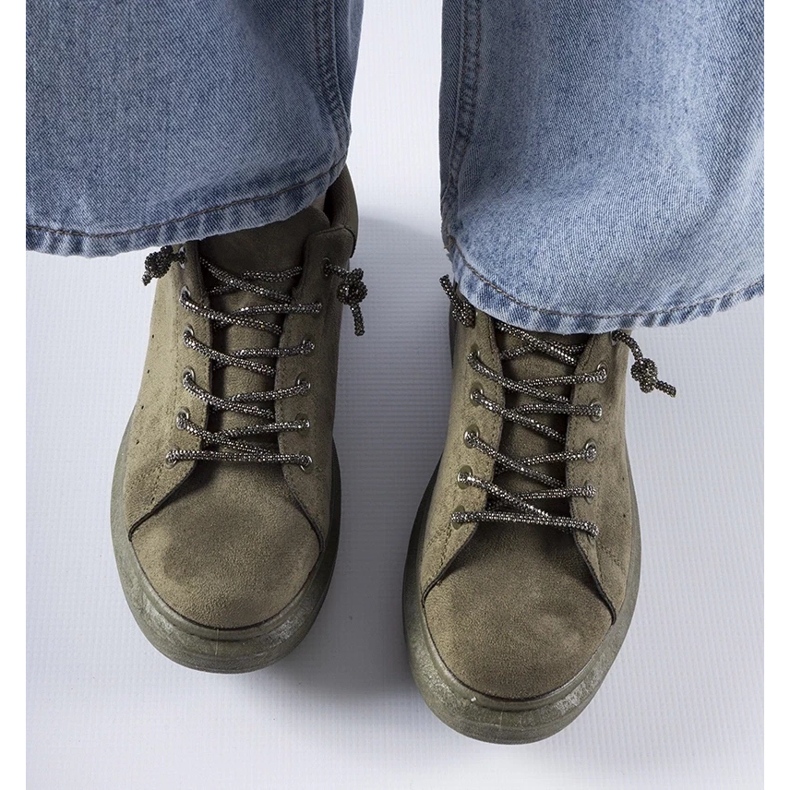 D/GMR Green sneakers on the Cipriano platform 2