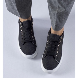D/GMR Black Scuderlando platform sneakers 2