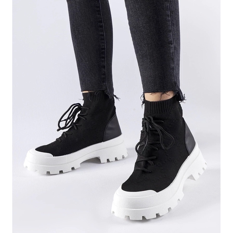 D/GMR Black Éric high-top sneakers 1