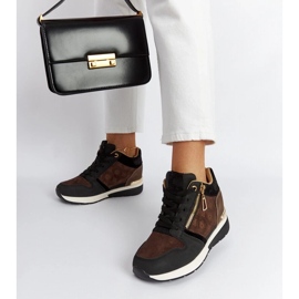 D/GMR Black Knoxville wedge sneakers 2 D/GMR Black Knoxville wedge sneakers 2
