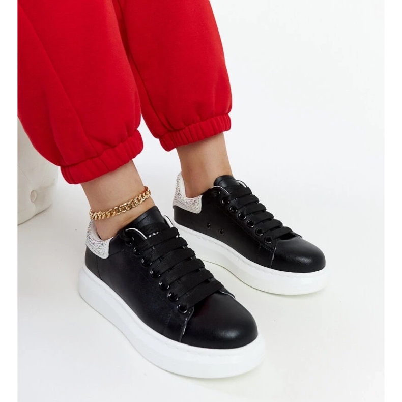 D/GMR Black sneakers on the Goe JJ2N4052 platform 1