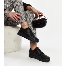 D/GMR Mentha black platform sneakers 2