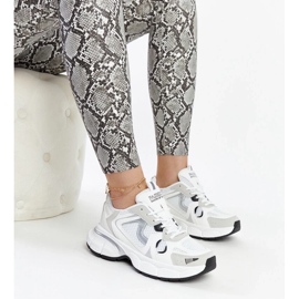 D/GMR White sneakers with a massive Jacobine sole 2