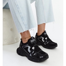 D/GMR Black sneakers with a massive Jacobine sole 1