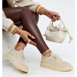 D/GMR Light beige Jitka sports sneakers 2