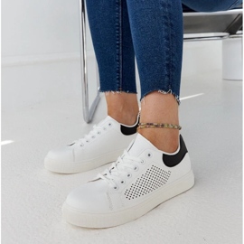 D/GMR White openwork Semhar sneakers 1