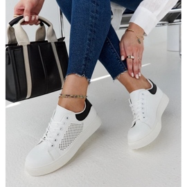 D/GMR White openwork Semhar sneakers 2