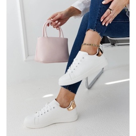 D/GMR White Birikti platform sneakers 2