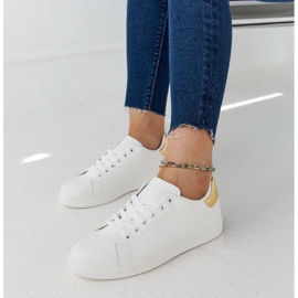 D/GMR White Birikti platform sneakers 1