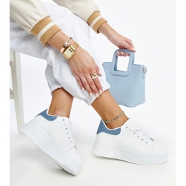 D/GMR White Ottavia platform sports shoes 2 D/GMR White Ottavia platform sports shoes 2