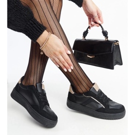 D/GMR Walda black platform sneakers 2