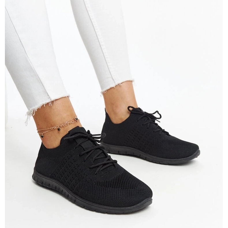 D/GMR Mairago black fabric sneakers 2