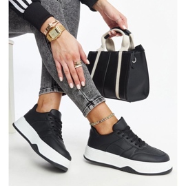 D/GMR Black sneakers with a thick Rafida sole 2