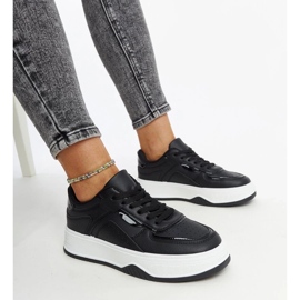 D/GMR Black sneakers with a thicker Intis sole 1