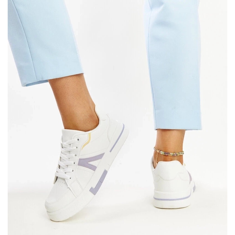 D/GMR White sneakers with Zorica color 2