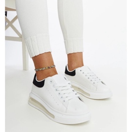 D/GMR White sneakers with a high sole Zrina 2