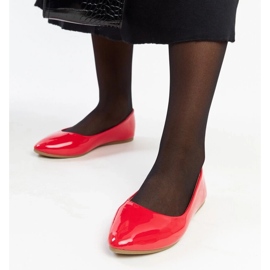 D/GMR Red patent ballet flats by Brankica 2
